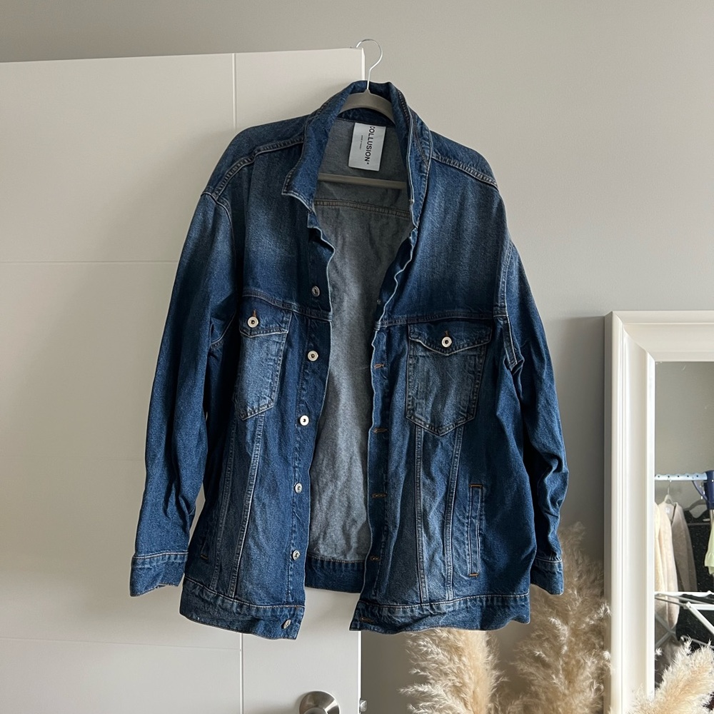 ASOS Dark Blue Denim Jacket
